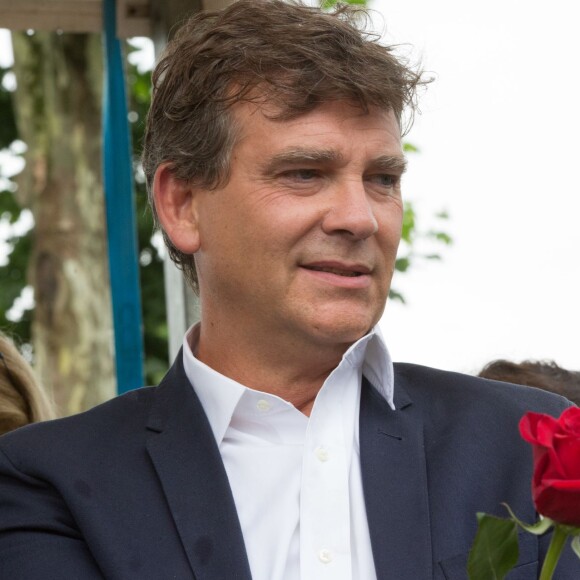 Arnaud Montebourg à la Fête de la Rose à Frangy-en-Bresse le 23 août 2015