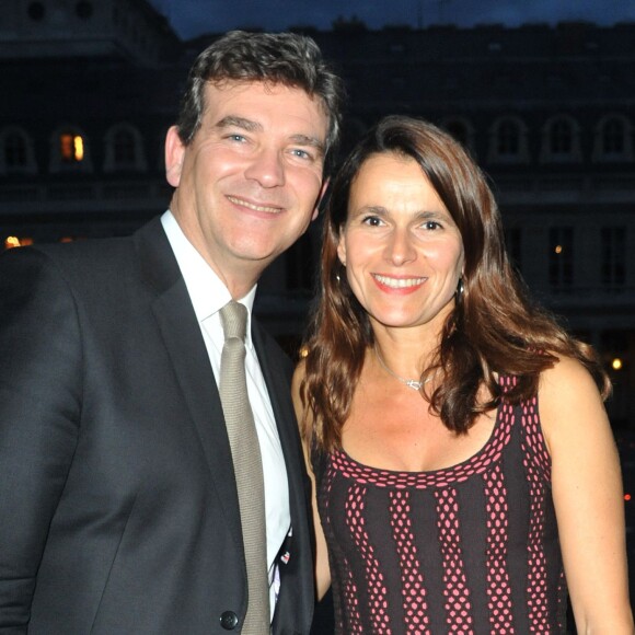 Arnaud Montebourg et Aurélie Filippetti à Paris le 3 octobre 2013