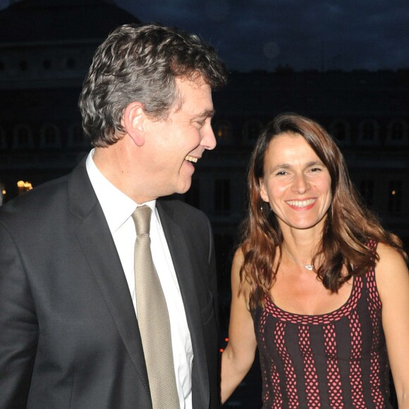 Arnaud Montebourg et Aurélie Filippetti à Paris le 3 octobre 2013