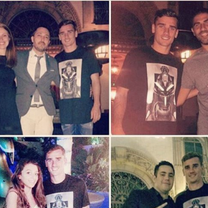 En Californie, Antoine Griezmmann rencontre de nombreux fans, juillet 2016.