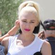 Gwen Stefani emmène ses enfants Kingston, Zuma Rossdale et Apollo à l'église à Los Angeles, le 5 juin 2016
