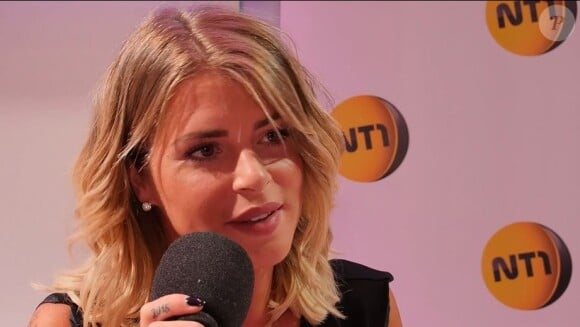 Emilie Fiorelli en interview pour PurePeople, jeudi 21 juillet 2016, lors de la conférence de presse de "Secret Story 10", dans les locaux de TF1