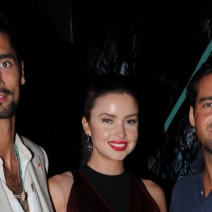 Hugo Taylor, Emma Miller et Spencer Matthews - After-party du film "The Expendables 3" au Dstrkt Club à Londres, le 4 août 2014