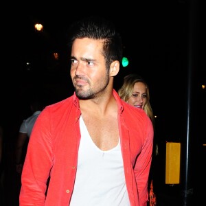 Spencer Matthews au club "Aura" a Londres, le 2 août 2013