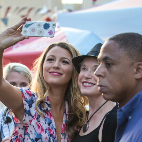 Blake Lively enceinte à l'inauguration de Target Cat & Jack dans le quartier de Brooklyn à New York, le 21 juillet 2016