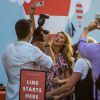 Blake Lively enceinte à l'inauguration de Target Cat & Jack dans le quartier de Brooklyn à New York, le 21 juillet 2016