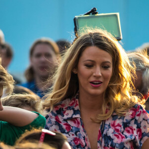 Blake Lively enceinte à l'inauguration de Target Cat & Jack dans le quartier de Brooklyn à New York, le 21 juillet 2016