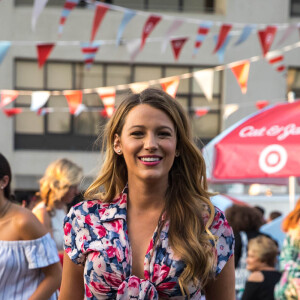 Blake Lively enceinte à l'inauguration de Target Cat & Jack dans le quartier de Brooklyn à New York, le 21 juillet 2016