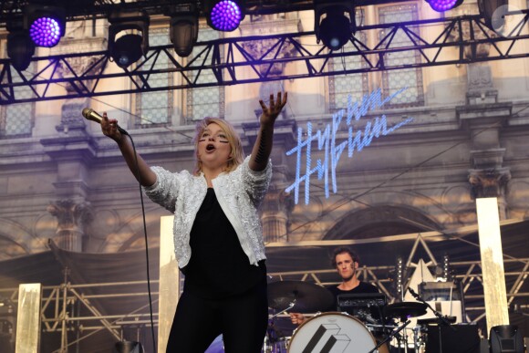 Hyphen Hyphen - Fnac Live Festival à l'Hôtel de Ville à Paris, le 22 juillet 2016. © Lise Tuillier