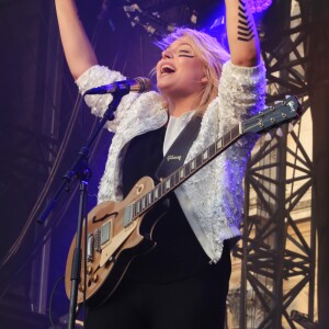 Le groupe "Hyphen Hyphen" en concert au Fnac Live Festival 2016 sur le parvis de l'Hôtel de Ville à Paris. Le 22 juillet 2016 © Céline Bonnarde / Bestimage 22/07/2016 - Paris