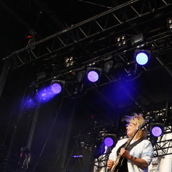 Le groupe "Hyphen Hyphen" en concert au Fnac Live Festival 2016 sur le parvis de l'Hôtel de Ville à Paris. Le 22 juillet 2016 © Céline Bonnarde / Bestimage 22/07/2016 - Paris