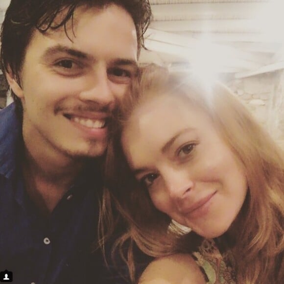 Lindsay Lohan et Egor Tarabasov au temps du bonheur (juillet 2016).