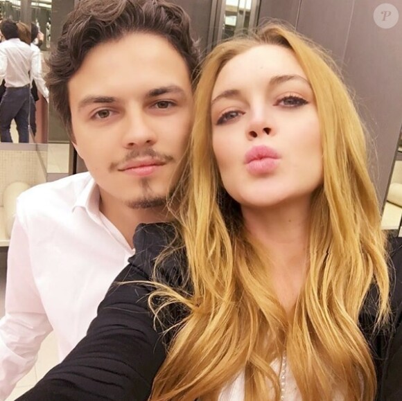 Lindsay Lohan et Egor Tarabasov au temps du bonheur (juin 2016).