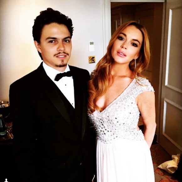 Lindsay Lohan et Egor Tarabasov au temps du bonheur (juin 2016).