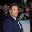 Ben Affleck lors de la première européenne du film "Batman V Superman : L'Aube de la Justice" au Odeon Cinema, Leicester Square à Londres, le 22 mars 2016.