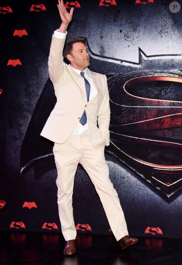 Ben Affleck à la première de 'Batman V Superman: Dawn Of Justice' à l'hôtel St. Regis à Mexico, le 20 mars 2016