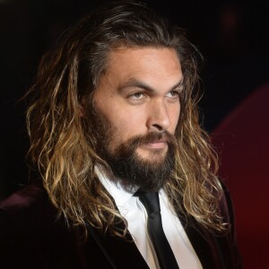 Jason Momoa lors de la première européenne du film "Batman V Superman : L'Aube de la Justice" au Odeon Cinema, Leicester Square à Londres, le 22 mars 2016.