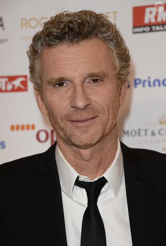 Denis Brogniart - Dîner de gala du 95ème Prix d'Amérique Opodo en soutien à l'association "Petits Princes" au Pavillon Vendôme à Paris. Le 30 janvier 2016 © Coadic Guirec / Bestimage