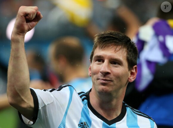 Lionel Messi - L'Argentine bat les Pays-Bas lors de la séance de tirs au but sur le score de 4-2 et se qualifie pour la finale du mondial de football à Sao Paulo au Brésil le 9 juillet 2014.