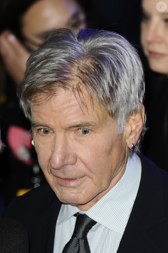 Harrison Ford - People à la première de "Star Wars: Le réveil de la Force" à Odeon Leicester Square à Londres le 16 décembre 2015