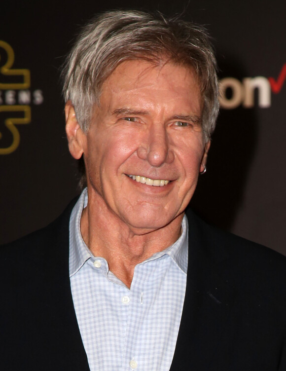 Harrison Ford - Première de "Star Wars : le réveil de la force" à Los Angeles le 14 décembre 2015.