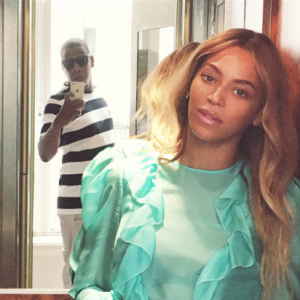 Photo de Beyoncé et Jay Z en Italie. Juillet 2016.