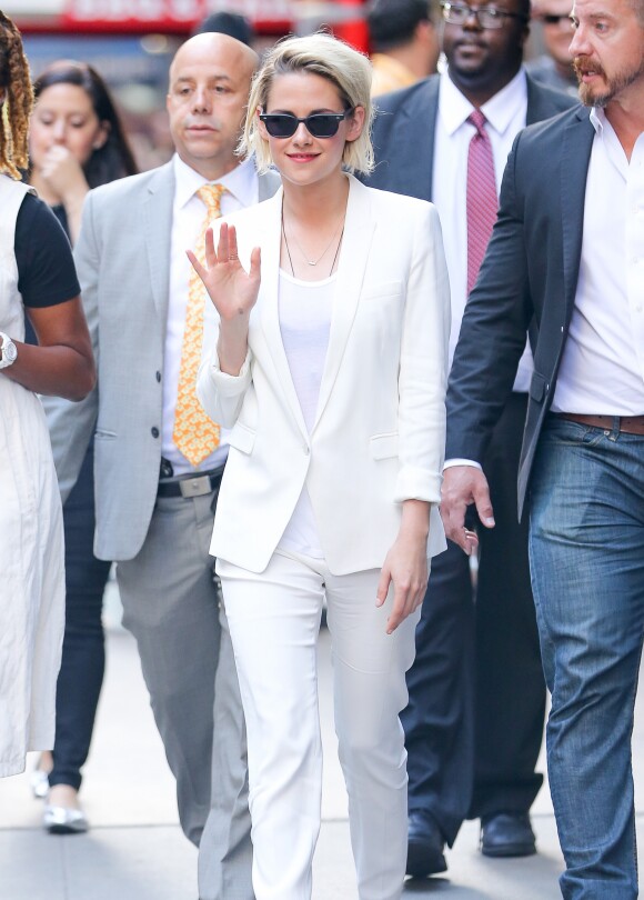Kristen Stewart à l'émission 'Good Morning America' à New York, le 11 juillet 2016
