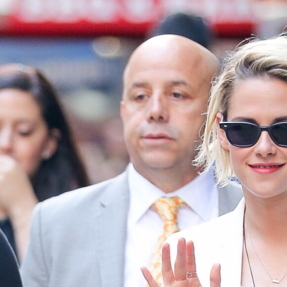 Kristen Stewart à l'émission 'Good Morning America' à New York, le 11 juillet 2016