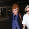 Kristen Stewart et sa compagne Alicia Cargile arrivent à l'aéroport de Los Angeles (LAX), le 19 mai 2016.