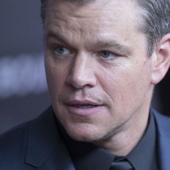 Exclusif - Matt Damon - Avant première du film "Jason Bourne" au Pathé Beaugrenelle à Paris le 12 juillet 2016. © Borde - Guirec / Bestimage