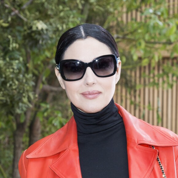 Monica Bellucci - People au défilé de mode Haute-Couture "Chanel", collection printemps-été 2016, à Paris. Le 26 janvier 2016