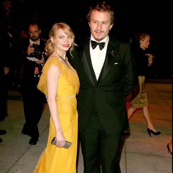 Heath Ledger et Michelle Williams à la Vanity Fair Oscar Party en mars 2006.