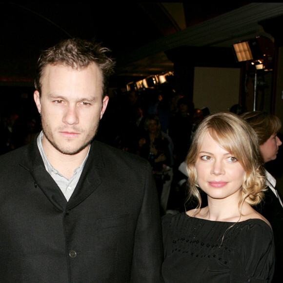 Heath Ledger & Michelle Williams à Century City le 28 janvier 2006.