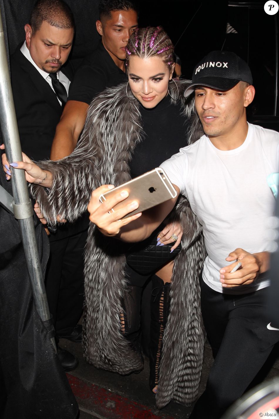 Khloé Kardashian arrive au The Nice Guy. Los Angeles, le 31 juillet