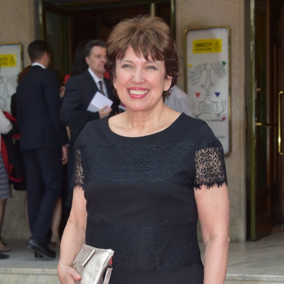 Roselyne Bachelot - 22ème Gala "Musique contre l'oubli" au profit d'Amesty International au thêatre des Champs-Elysées à Paris le 28 juin 2016. © Giancarlo Gorassini / Bestimage