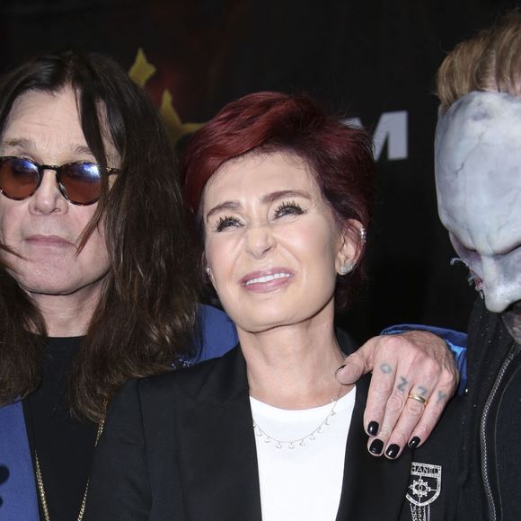 Ozzy Osbourne et Sharon Osbourne se retrouvent pour la soirée 'Corey Taylor Special Announcement' au Palladium à Hollywood le 12 mai 2016