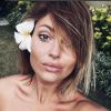 Caroline Receveur fait la moue sur Instagram, dimanche 31 juillet 2016