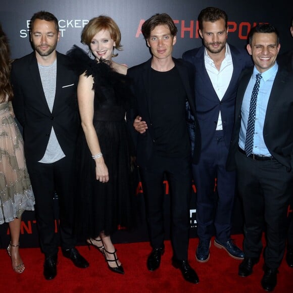 Charlotte Le Bon, Sean Ellis, Anna Geislerova, Cillian Murphy, Jamie Dornan à la première de 'Anthropoid' au théâtre AMC Lincoln Square à New York, le 4 aout 2016