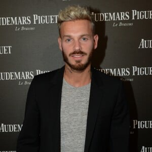 Semi-exclusif - Matt Pokora (M. Pokora) - Inauguration de la boutique Audemars Piguet, 15 rue Royale, et présentation de la nouvelle collection Royal Oak Yellow Gold, à Paris, le 26 mai 2016. © Rachid Bellak/Bestimage