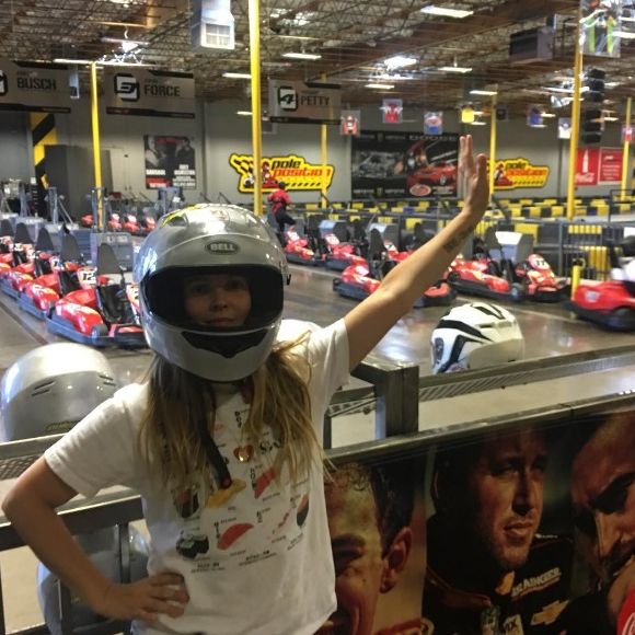 Drew Barrymore à Las Vegas le 6 août 2016