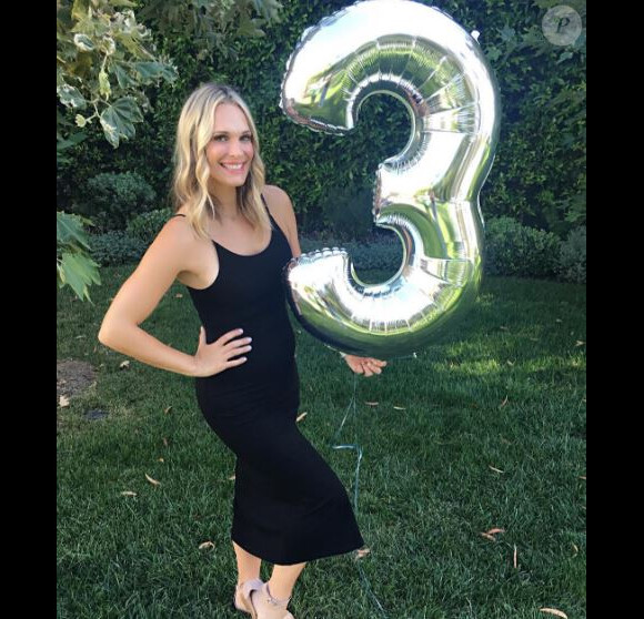 Molly Sims est enceinte de son troisième enfant. Instagram, août 2016