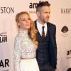 Ryan Reynolds et sa femme Blake Lively - Gala de l'amfAR 2016 au Cipriani Wall Street à New York le 10 février 2016