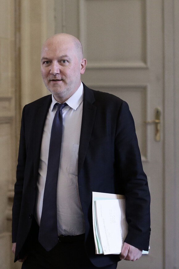 Denis Baupin dans la salle des quatre colonnes à l'Assemblée nationale, pendant la séance de questions au gouvernement, à Paris le 20 octobre 2015.