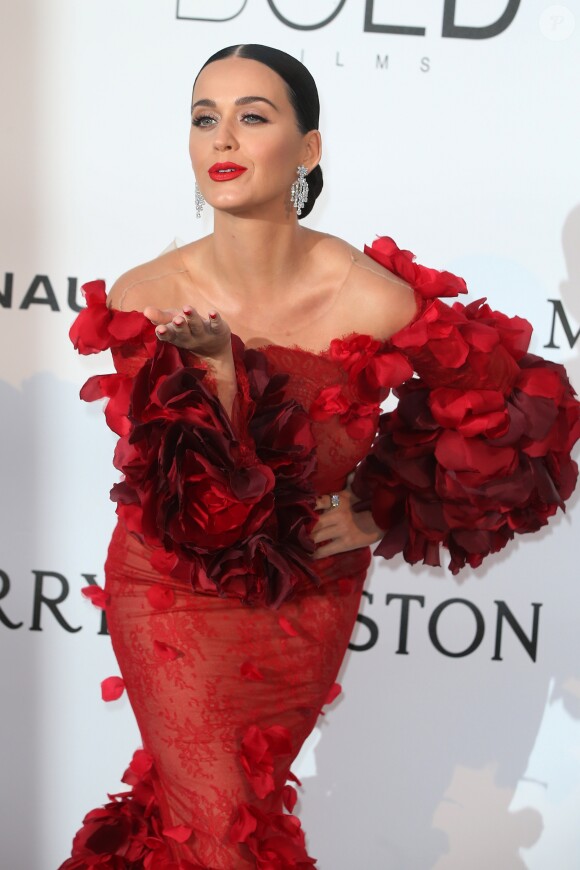 Katy Perry à la soirée "23th edition of AmfAR's Cinema Against AIDS" Gala à l'hôtel de l'Eden Roc au Cap d'Antibes, le 19 mai 2016, lors du 69 ème Festival International du Film de Cannes. © Dominique Jacovides/Bestimage