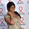 Ayem Nour enceinte - Soirée de lancement du Sidaction 2016 au Musée du Quai Branly à Paris le 7 mars 2016. © Giancarlo Gorassini/Bestimage