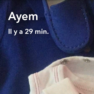 Ayem Nour dévoile la garde-robe d'Ayvin sur Snapchat, jeudi 11 août 2016