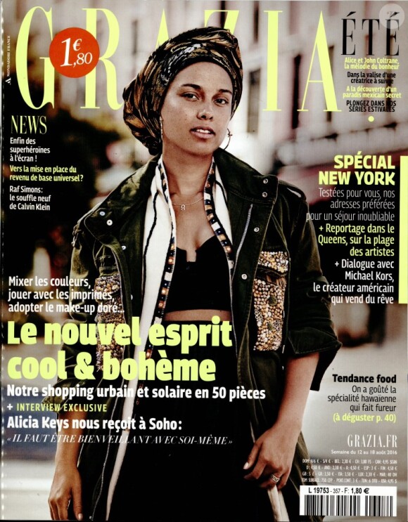 Le magazine Grazia du 12 août 2016