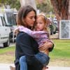 Jessica Alba et sa fille Haven à Los Angeles, le 25 mai 2016