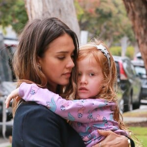 Jessica Alba et sa fille Haven à Los Angeles, le 25 mai 2016