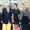Jean Rochefort (president du jury), Natalie Dormer, Melanie Doutey - Cérémonie de clôture et remise de prix de l'édition 2015 du Festival du Film Britannique de Dinard, le 3 octobre 2015.